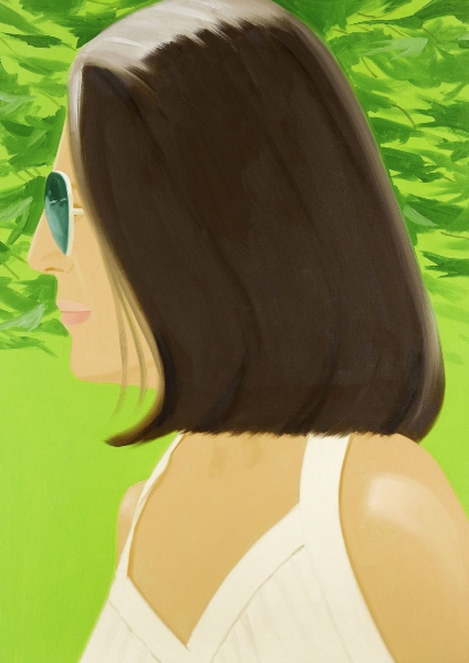 Das Werk Ada in Spain des Künstlers Alex Katz