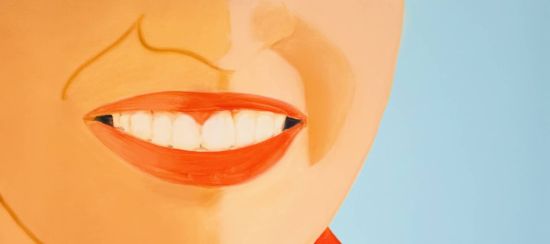 Kunst kaufen von Alex Katz - Big Smile Vivien