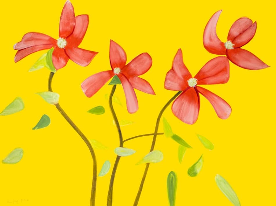 Alex Katz Red Dogwood