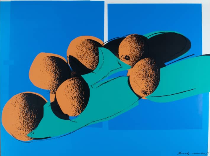 Andy Warhol Cantaloupes I FS II.201, Siebdruck, signiert, nummeriert, Auflage 150