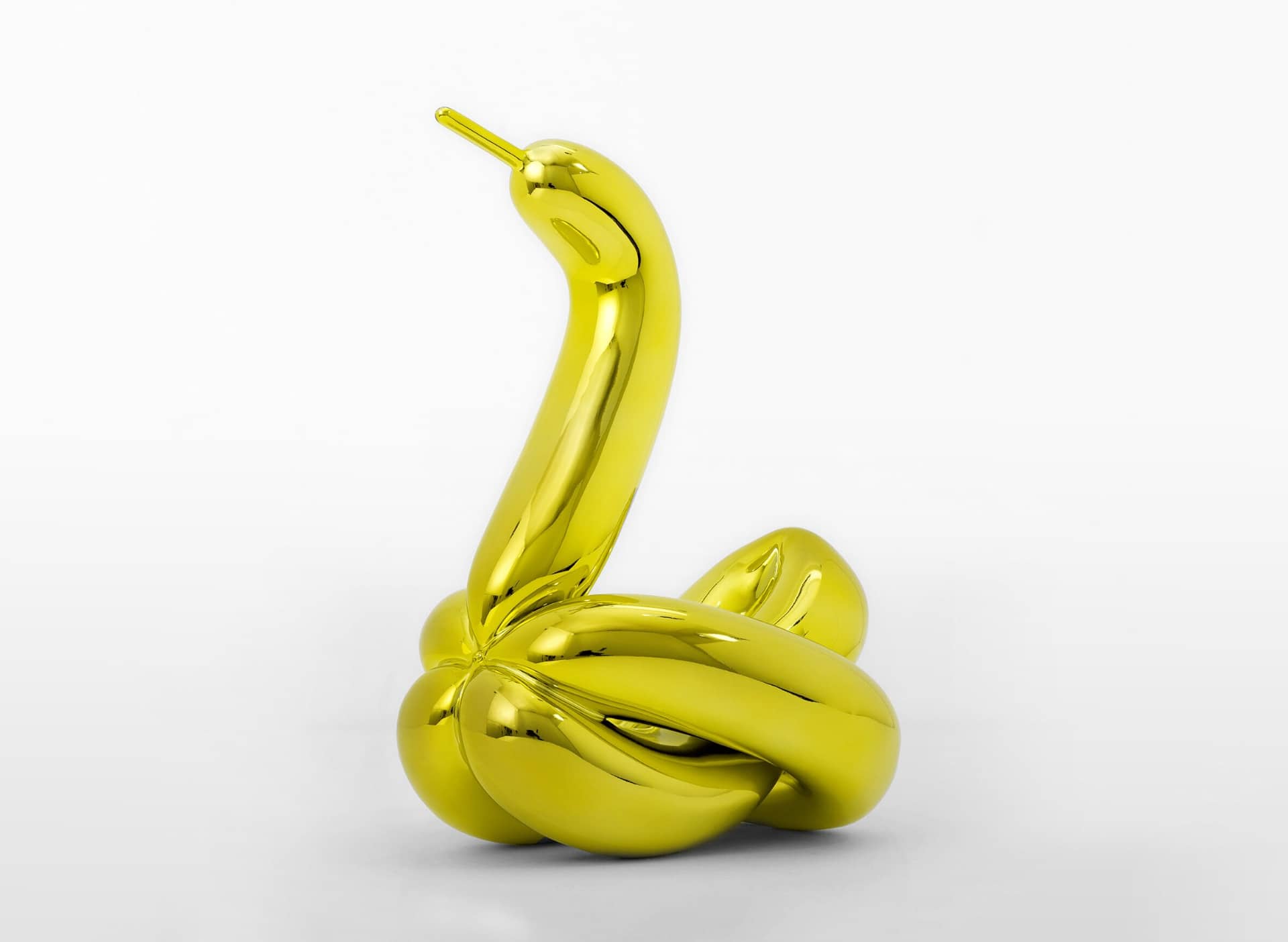 Kunstwerk Balloon Swan yellow des Künstlers Jeff Koons kaufen