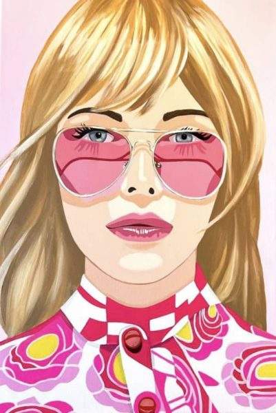 Orit Fuchs Vivid 1 original Painting for sale