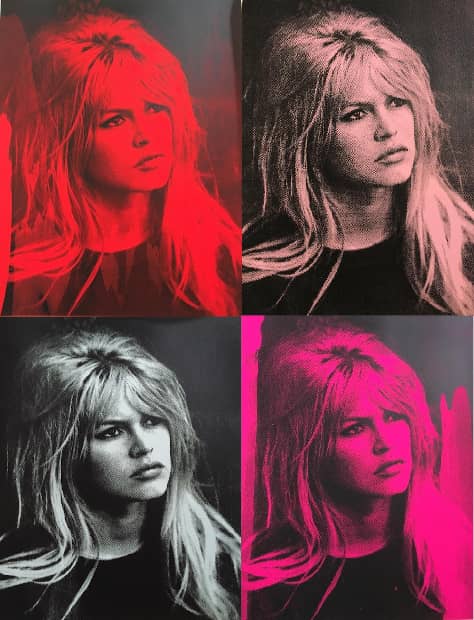 Russell Young Brigitte Bardot Portfolio, Siebdruck, signiert, nummeriert, Auflage 15 Stück